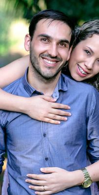 Foto de Peterson e Lisnelli