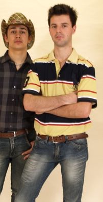 Foto de Jean e Cristiano