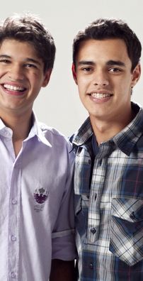 Foto de Murilo e Guilherme