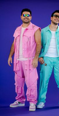 Foto de Luis Marcelo e Gabriel