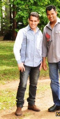 Foto de Nilton e Nelton