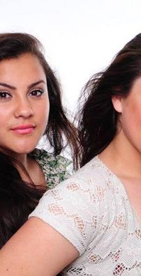 Foto de Pamela e Patrícia