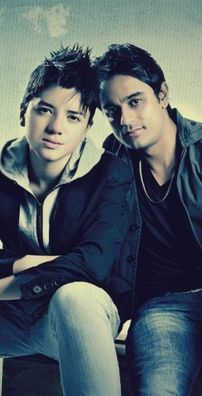 Foto de Edson e Andrew