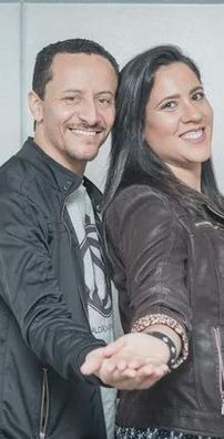 Foto de Naldão e Dani Costa