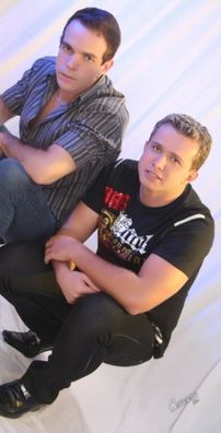 Foto de Kaio e Kelvin