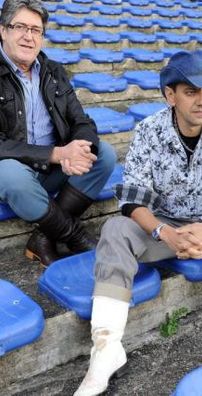 Foto de Oswaldir e Carlos Magrão