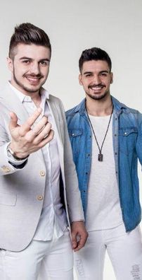 Foto de Lucas e Bianchi