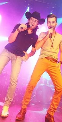 Foto de Charles e Ricardo