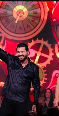 Foto de Felipe e Ferrari