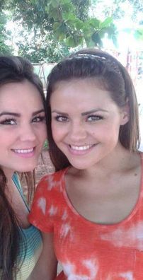 Foto de Ingrid e Daiane