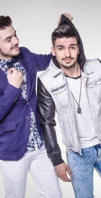 Foto de Lucas e Bianchi