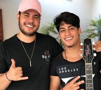 Foto de Netto e Henrique