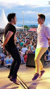 Foto de Marcus e Vinicius