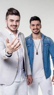 Foto de Lucas e Bianchi