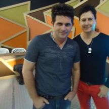 Foto de Alex e Matehus