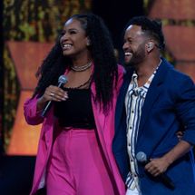 Foto de Thais e Isaque