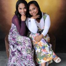 Foto de Izabell e Nilda Rissan