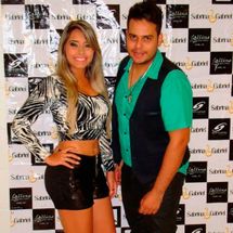 Foto de Sabrina e Gabriel