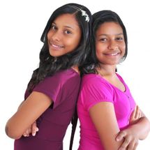 Foto de Keciane e Kecilene