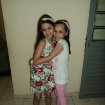 Foto de Clara e Lara