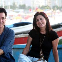 Foto de Luciano Alves e Bettina Graziani