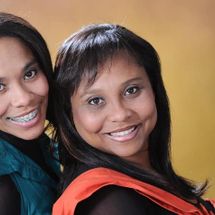 Foto de Izabell e Nilda Rissan