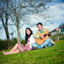 Foto de Marcelo e Manuela