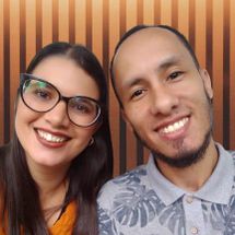 Foto de Rodrigo e Izabel Selumiel