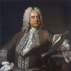 Foto do artista George Frederic Handel