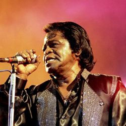 Foto do artista James Brown