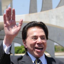 Foto do artista Silvio Santos