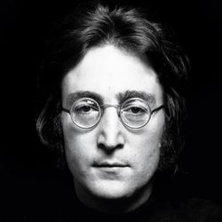 Foto do artista John Lennon