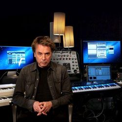 Foto do artista Jean-Michel Jarre