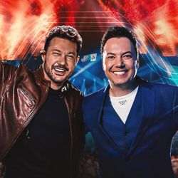 Foto do artista João Bosco e Vinícius