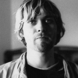 Foto do artista Kurt Cobain