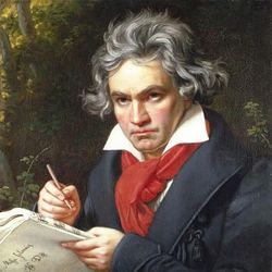 Foto do artista Ludwig Van Beethoven