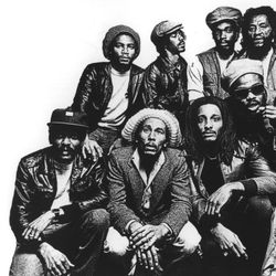 Foto do artista Bob Marley