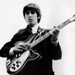 Foto do artista George Harrison