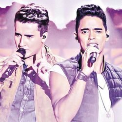 Foto do artista Vitor e Luan