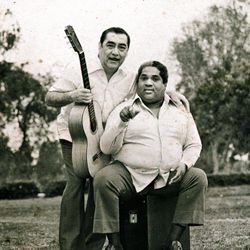 Foto do artista Zambo Cavero y Oscar Aviles