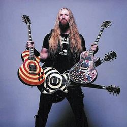 zakk wylde guitar blood