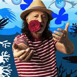Foto do artista Alceu Valença