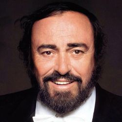 Foto do artista Luciano Pavarotti