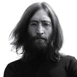 Foto do artista John Lennon