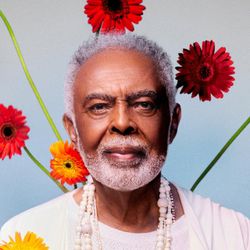 Foto do artista Gilberto Gil