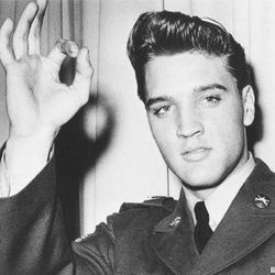 Foto do artista Elvis Presley