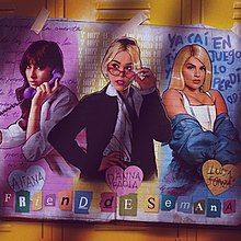 Friend de Semana (part. Danna Paola e Aitana) - 2020 • Single/EP