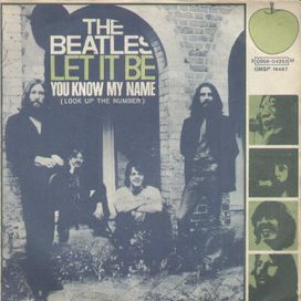 Let It Be / You Know My Name (Look Up The Number) - 1970 • Single/EP