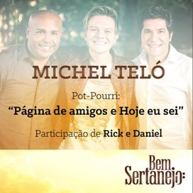 Página de Amigos / Hoje Eu Sei (part. Michel Teló e Rick) - 2014 • Single/EP