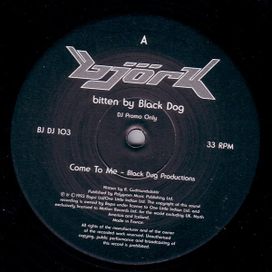 Björk Bitten by Black Dog - 1994 • Sencillo/EP